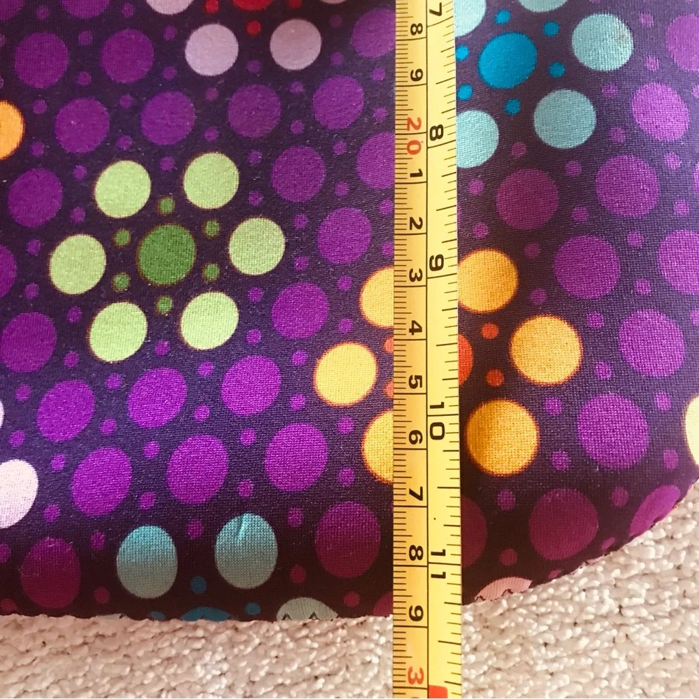 “Byo” Computer Sleeve Zip Close Lime Green Interior Center Crease 2 Tiny Stains